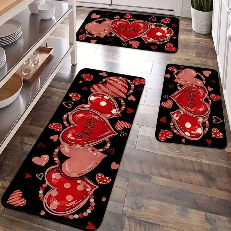 Wedding Season Valentine'S Mother'S Day Gift Carpet Flooring Floor Mat Kitchen Decorative H260226-image-1095645974
