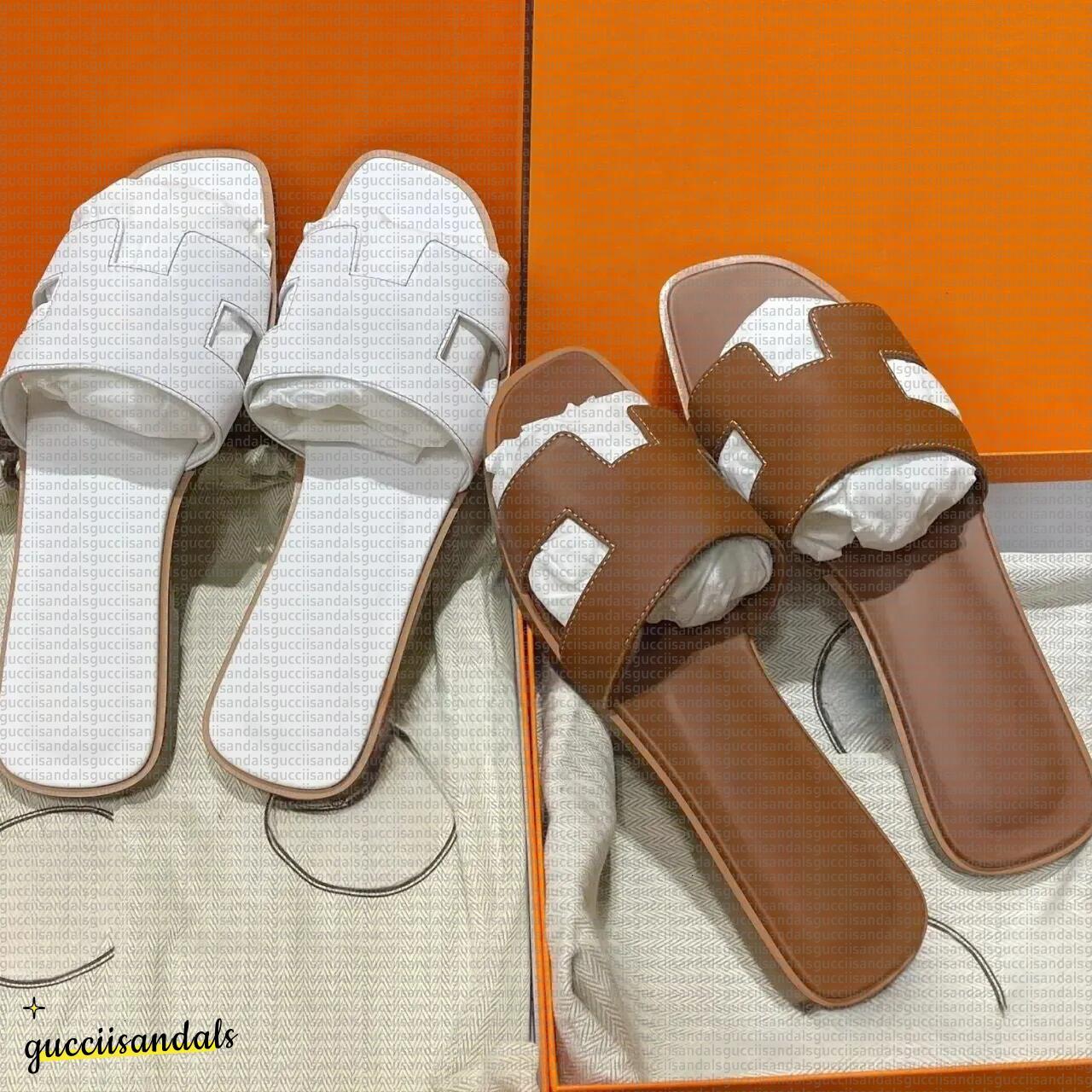 womens oran sandals designers summer fashion women Oasis slippers Sunscreen Designer slippers Sandal Classic Flat Slides Beach sandal size 35-42