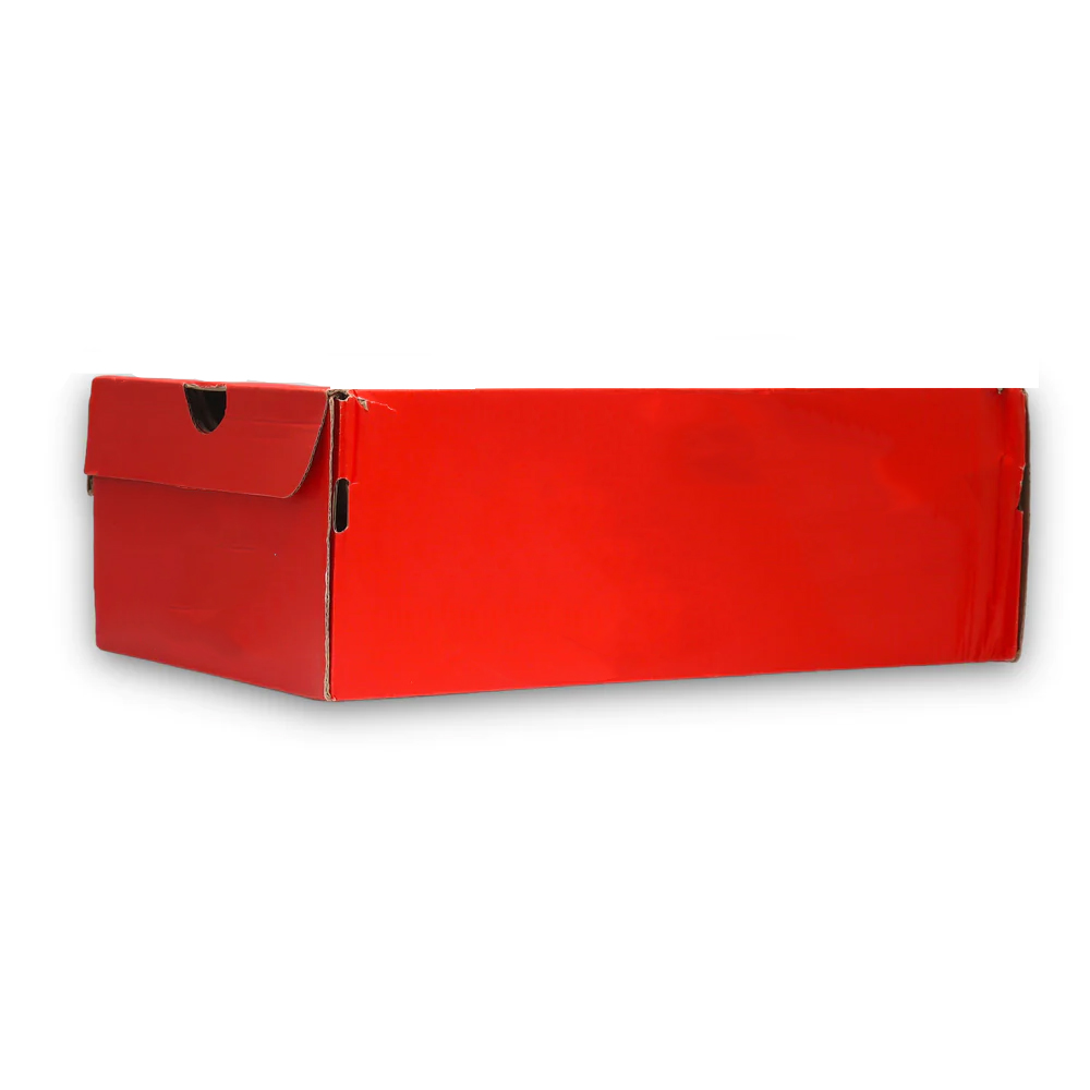 Return the shoe box and cancel the order without shipping.