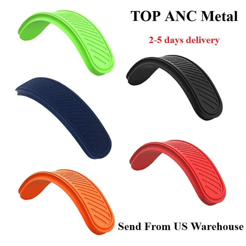 USA Stock adapté aux AirPods Max 2 USB C Casque sans fil Plusieurs couleurs Housse de bandeau en silicone Housse de protection pour coussin de ba