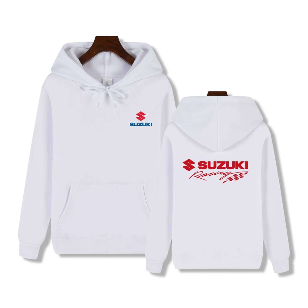 Sweat-shirt à capuche pour hommes de marque Suzuki, adapté aux vêtements d'extérieur de sport, de fitness, de course, de moto et de mode de rue Z