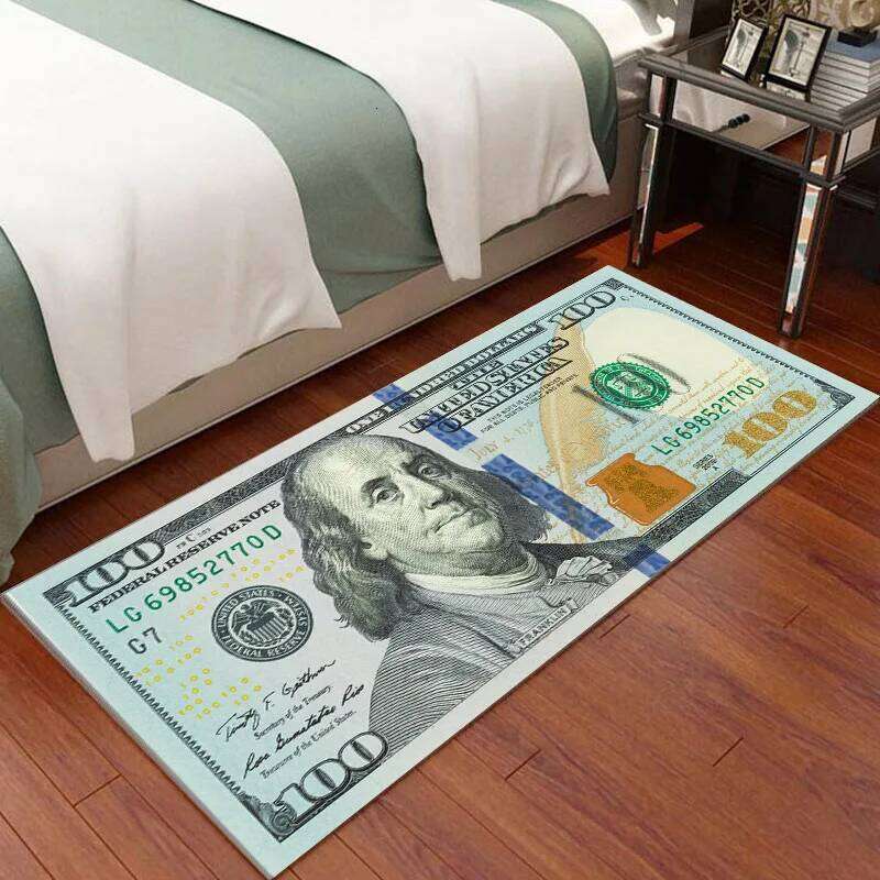 VIKAMA Creative Long strip bedroom bed dollar rug living room rectangular entryway corridor bay window non-slip floor mat H260226-image-1095646710