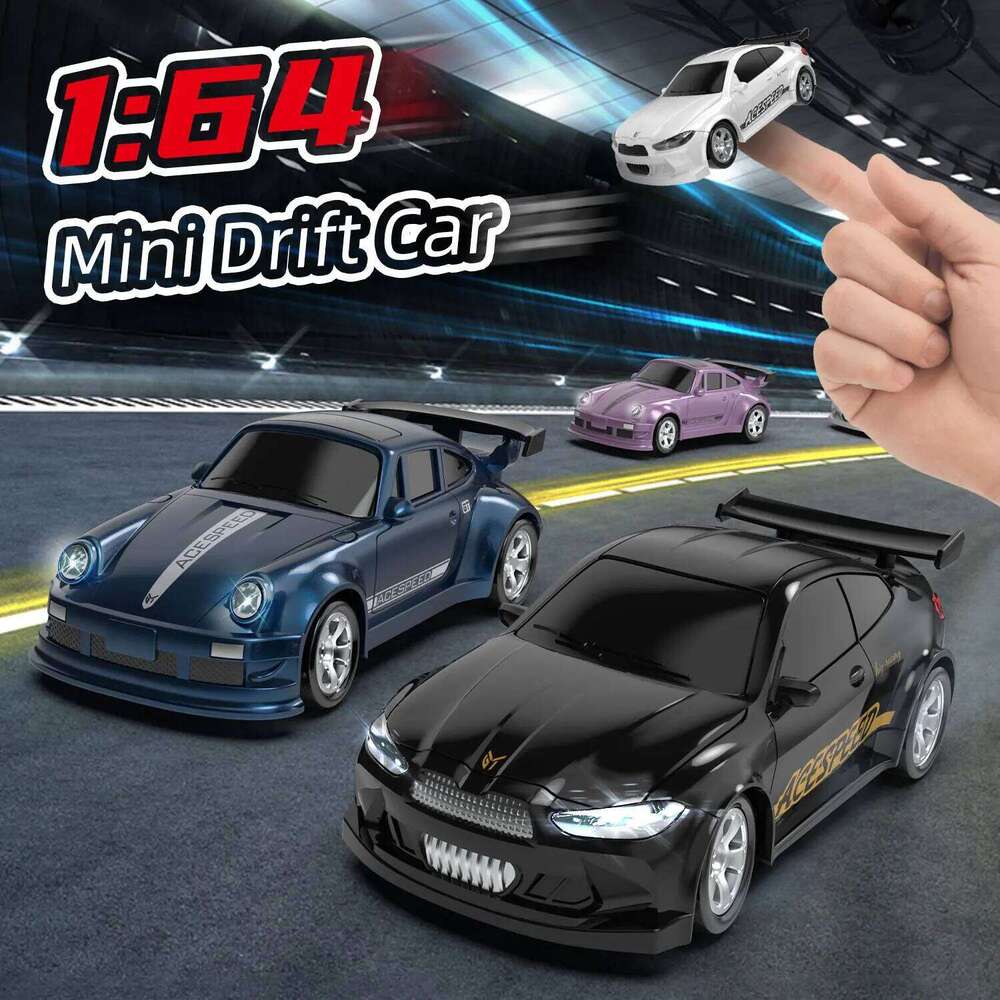 1/64 FQD23 FQD 4WD Remote Drift Rc Racing High Speed 2.4g Simulation Car Desktop Model Toy for Children Adults H260227-image-1095731400