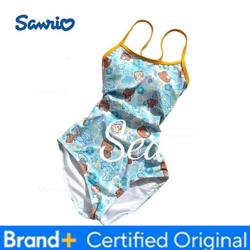 Sanrio Hello Kittys Swimsuit Creative Cartoon Sweet Bikini New Fashion Sporty Pool Party Student Cute Kawaii Hot Holiday Gift H260227-image-1095746018