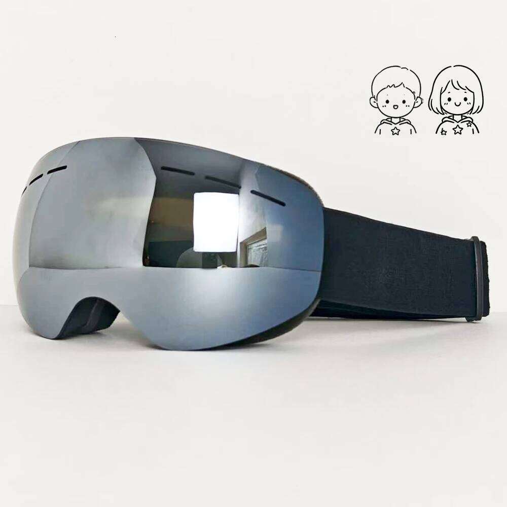 Children Winter Snow Goggles HD Protective Lenses Windproof Breathable Sandproof Fashion Skiing Snowboard Accessories Z260225-image-1095614298