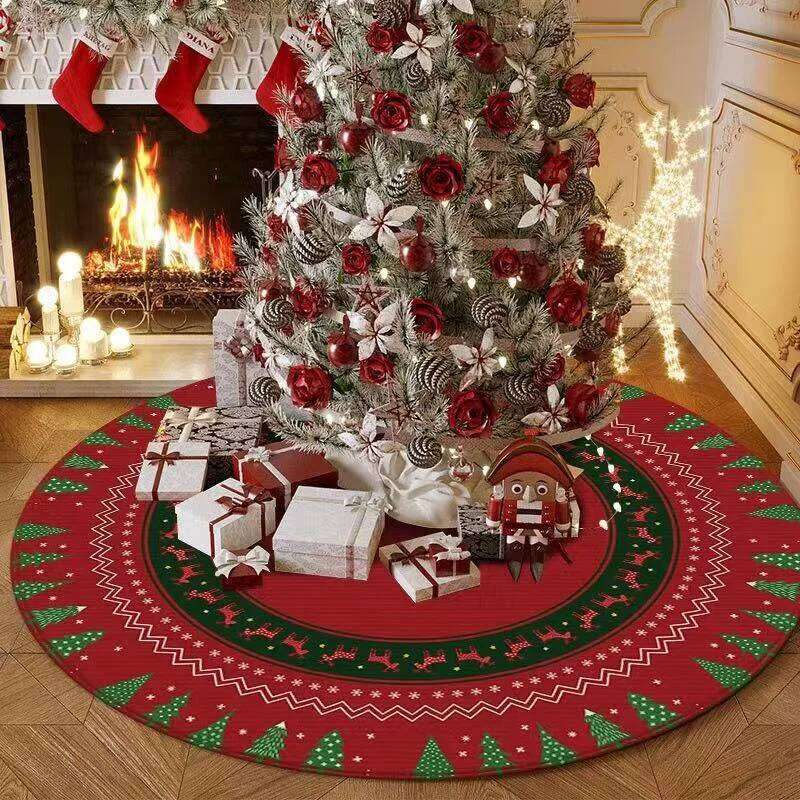 VIKAMA Christmas Creative Stain-Resistant & Non-Slip Hallway Doormat Bedroom Entrance Bedside Rug Home Decor H260227-image-1095651088