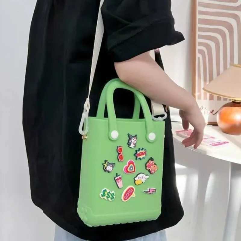 Jibz fourre-tout sac de plage EVA étanche été piscine femme épaule sacs à main Portable mignon dessin animé mode sac à bandoulière femmes sac à m