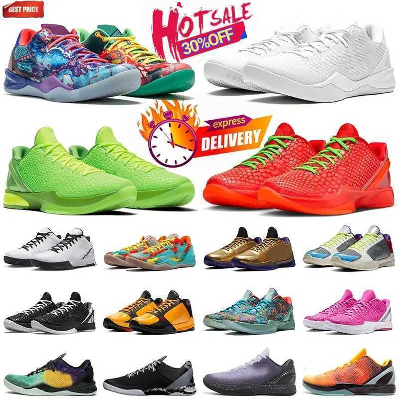 Designer Shoes Top Mamba 9 8 6 5 4 Protro Reverse Grinch Basketball Mambacita Think Pink X Ray Aqua Men Women Toddler Trainers Sports Sneakers Big S