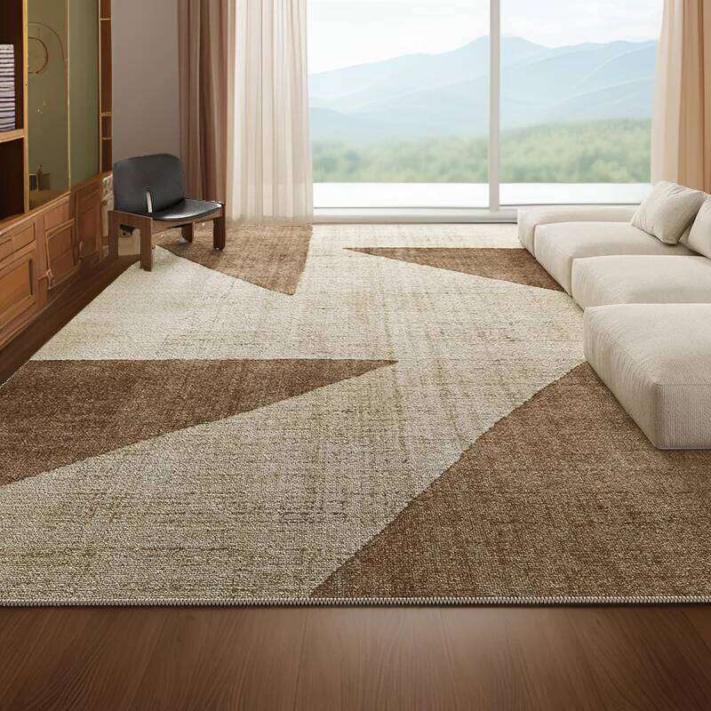 Nordic style crystal velvet carpet living room bedroom bed advanced antique sofa light luxury coffee table blanket H260226-image-1095646733