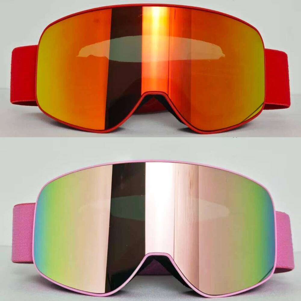 Kids Fashionable Ski Anti-fog Dustproof Windproof Children Snowboard Outdoor Goggles Skiing Mask Glasses Z260225-image-1095615948
