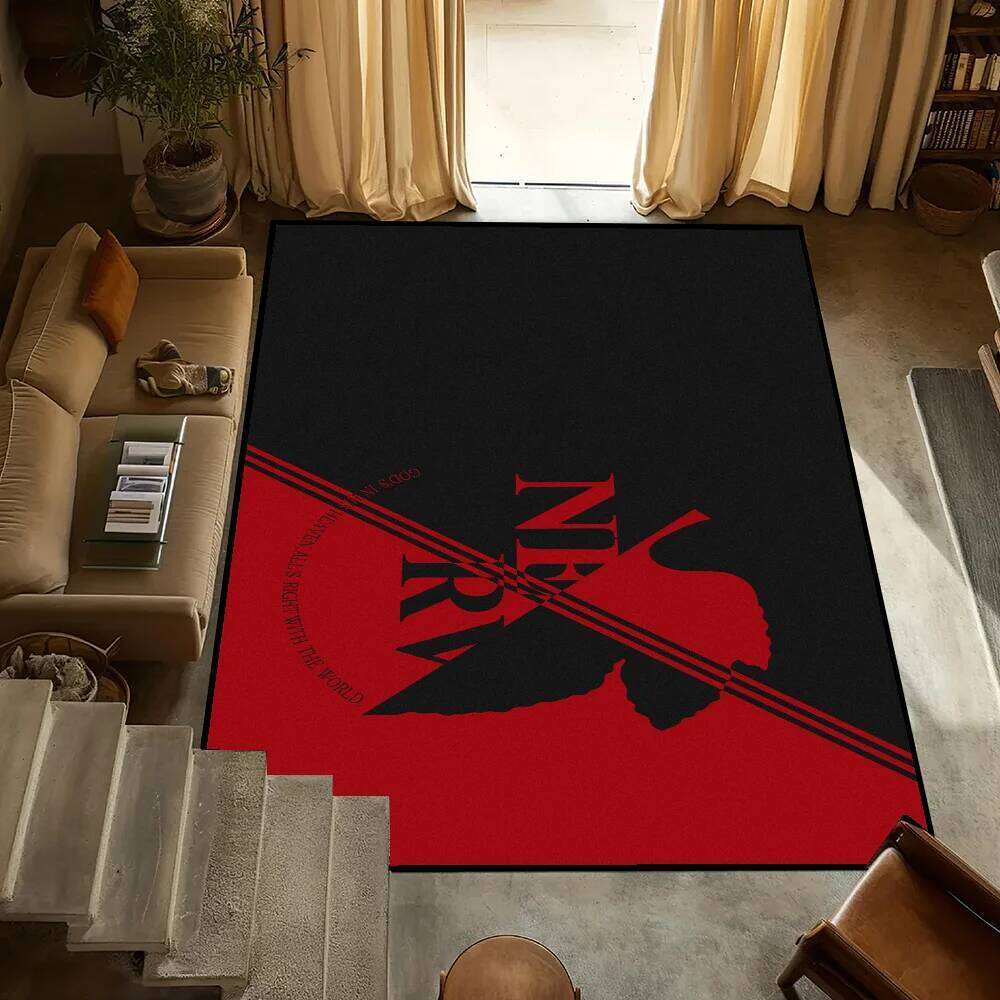 Anime N- Neon Genesis Evangelions carpet Bedside Kitchen Bath Living Home House Bedroom Floor Mat Doormat Carpet Rug Decoration H260227-image-1095655550