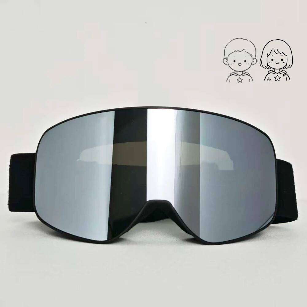 Kids Breathable Windproof Equipment High Definition Lens Ski Glasses Sandproof Skiing Winter Outdoor Sports Z260225-image-1095627039
