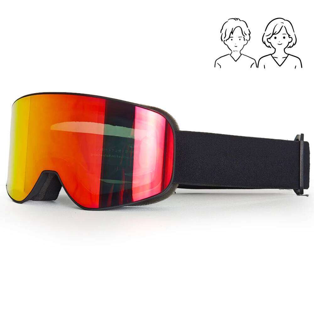 Man Woman Trendy Outdoor Sports Ski Goggles Snow Mountain Skiing Windproof Dustproof HD Lenses Case Bag Glasses Z260225-image-1095615510