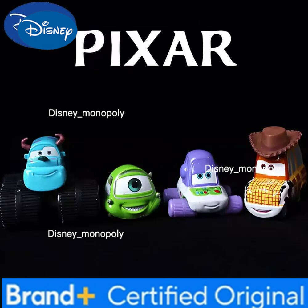 Disney Pixar Story Buzz Lightyear Woody Sullivan Michael Wazowski Action Figure Toy Monsters, Inc. University Car Model Gift H260228-image-1095918961