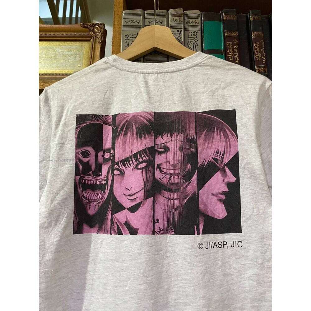 2025 Full Time Warm and Comfortable Y2k Style Japan Anime Clothes Graphic T Shirts Vintage Oversize Pure Cotton Tops Tees Unisex C260228
