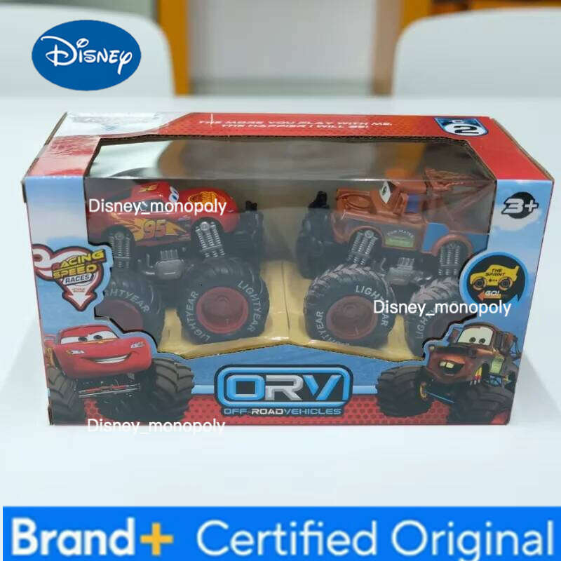 Disney Dual Inertia Off-Road Vehicle Set - Automobile General Mobilization Two Pack Plastic Models Mixed Variety Toys Gift H260228-image-1095917843