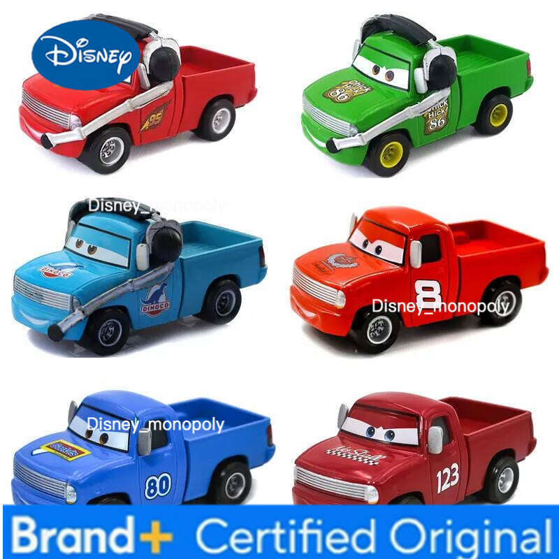 Disney Pixar Cars command McQueen Chick Hicks the-king pickup Alloy Die-casting model Toy Car kids Birthday Gift boytoy H260228-image-1095918575