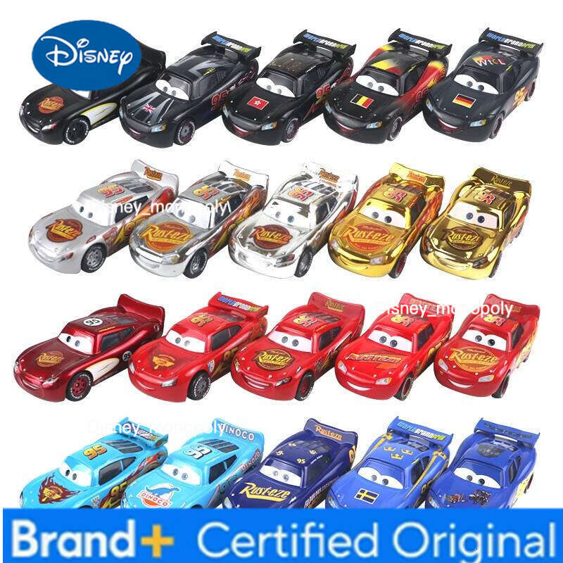 Disney Pixar 2 Lightning McQueen Model Car 1:55 Diecast Metal Alloy Toys For Kids Boys Christmas Gift Toy H260228-image-1095918629