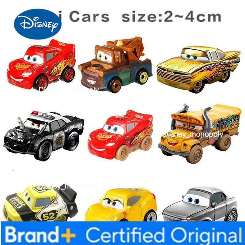 Disney Pixar Cars 3 Mini alloy Jackson Lightning McQueen cruz police car miss dinoco Boy Toy Car send kids Birthday Gift H260228-image-1095919476