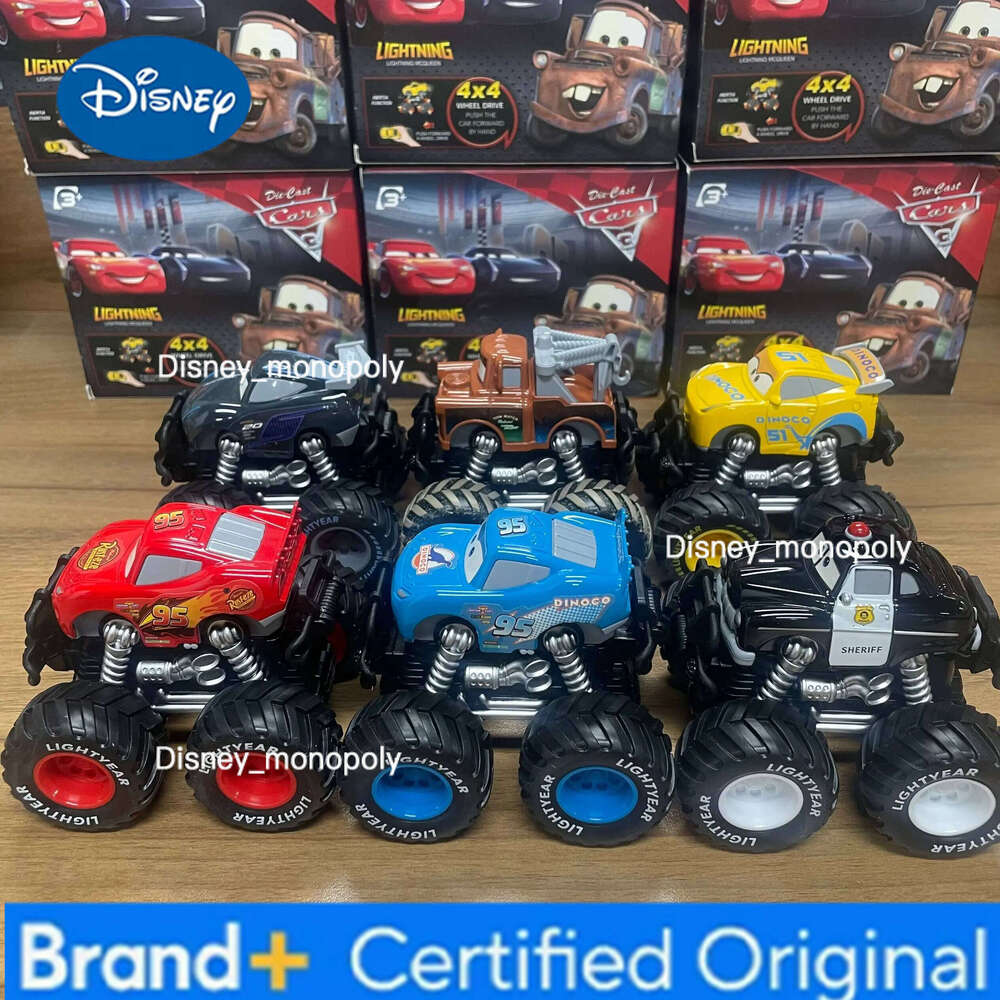 Disney Pixar Set Lightning Mcqueen Figures Jackson Storm Mack Uncle Truck Pull-Back Cars Model Doll Children Toy For Gift H2602281-image-1095921462
