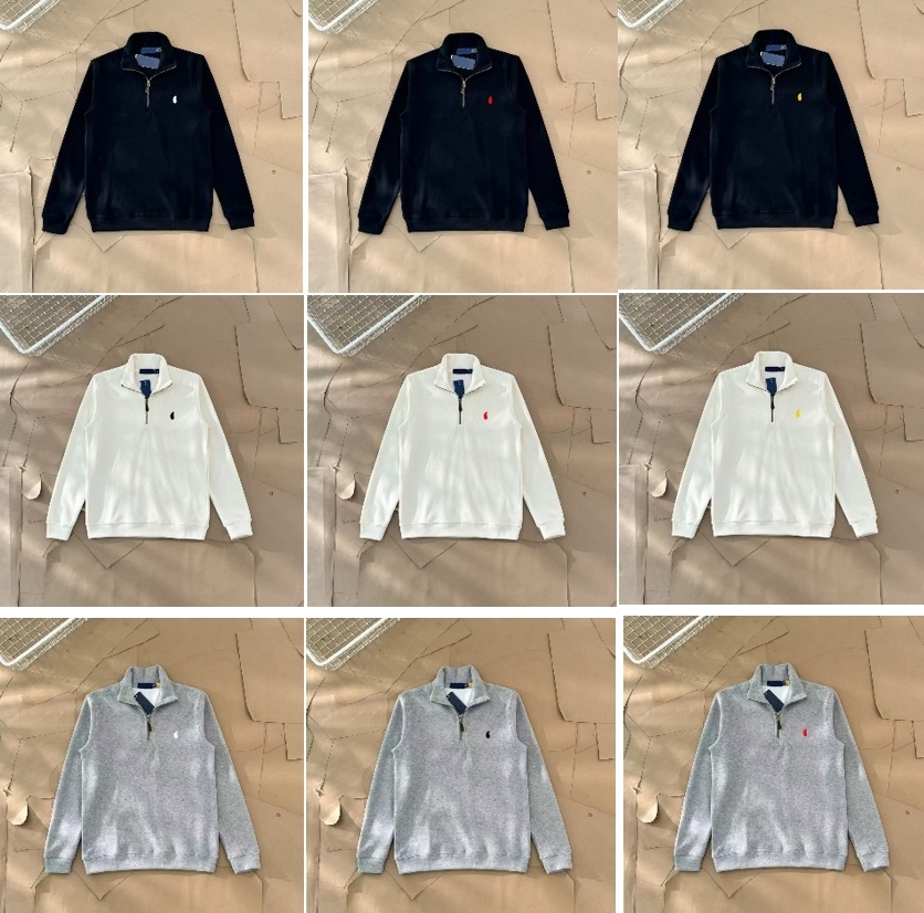 Designer Sweats à capuche Sweatshirts Pantalons de survêtement Zip Up Hommes Femmes Broderie Coton Polos Cardigan Pull à capuche Casual Hood Spor