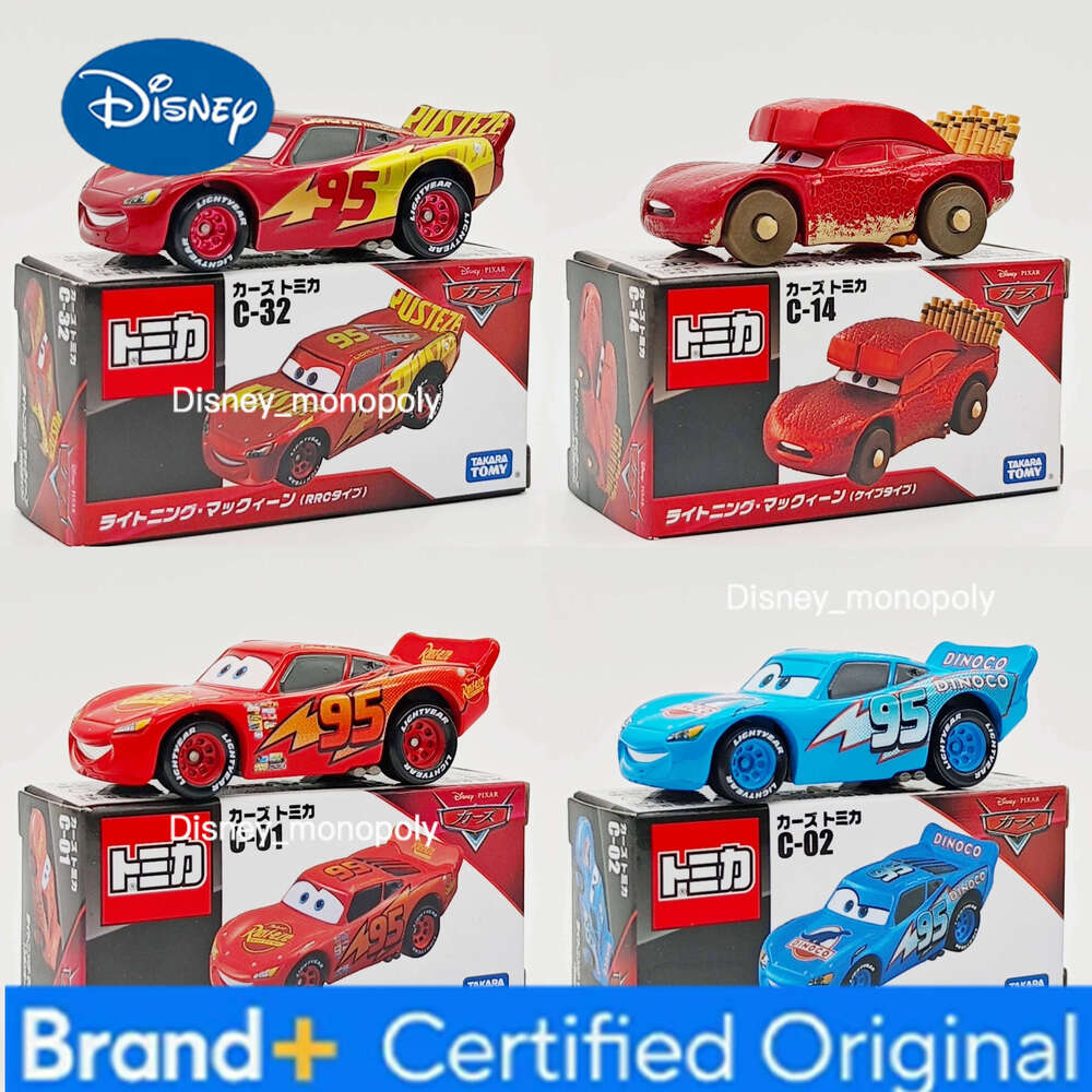Disney TAKARA TOMY Model Toys for Boys Simulation Alloy Gifts Tomica Cars Lightning McQueen Sports Car Toy 1/64 H260228-image-1095918674