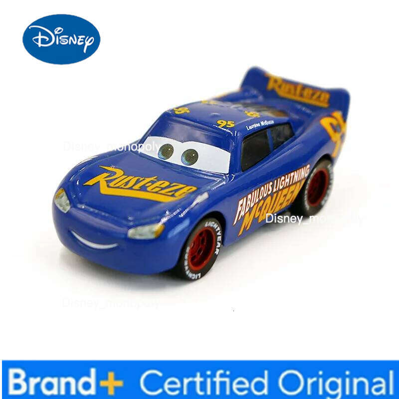 Disney New Pixar 3 Lightning McQueen Racing Family Jackson Storm Ramirez 1:55 Die Cast Metal Alloy Children's Toy Car H260228-image-1095917722