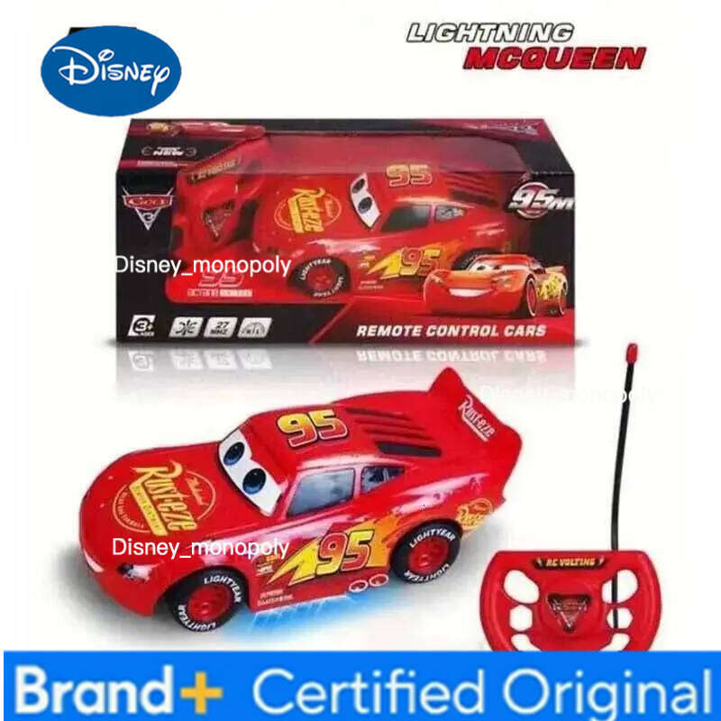 Disney Pixar Cars 3 Remote Control Electric Toy Lightning McQueen Gift Cartoon Sports Car Model Collectible Vehicle for Kids H260228-image-1095918177
