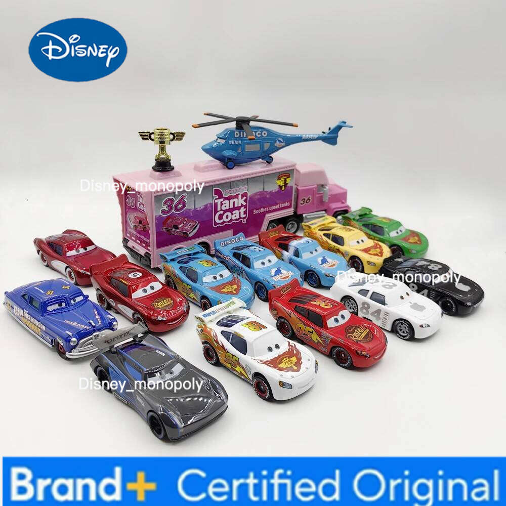 Disney Pixar Cars Lightning McQueen 1:55 Metal Diecast Toys Jackson Storm Mack Car Model Desktop DecorationBoy Birthday Gift H260228-image-1095919167