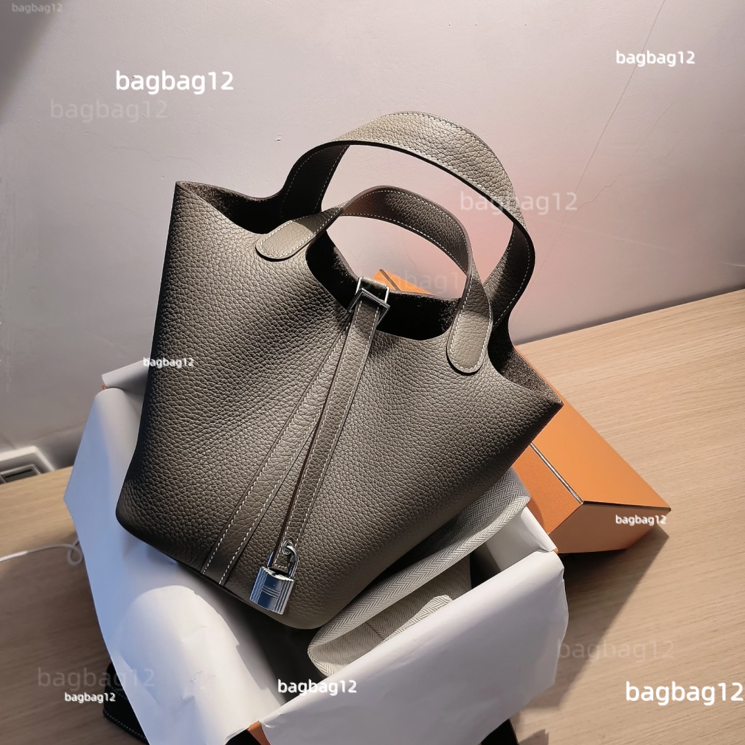 8A Top quality Designer Mini Shoulder Bags Bucket Bag tote bag Women Shopping Bag Handbag clutch bag Picotiny bag Cowhide Leather Cross Body with Lo