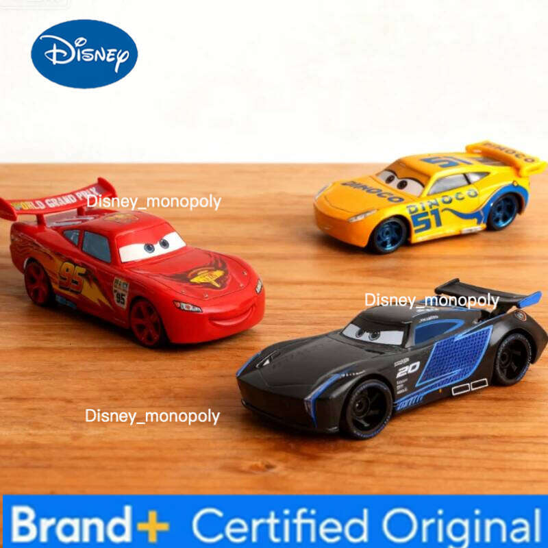 Disney Pixar Cars Lightning McQueen Jackson Storm Chick Hicks Mack Truck Collection Die Metal Model kids toy Christmas Gift H260228-image-1095918248