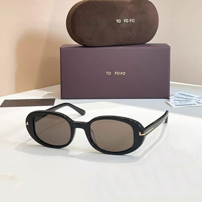 Luxury sunglasses designer women men Oval Adumbral exquisite flat mirror driving beach UV protection 400 comes with original box