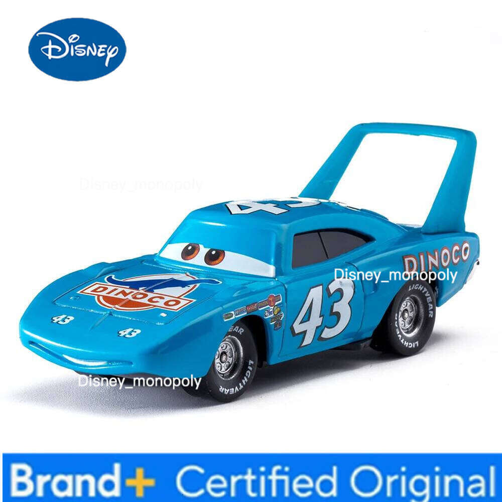 Disney Children Pixar Cars 3 Lightning McQueen Toys Jackson Storm The King Mater 1:55 Diecast Metal Alloy Model Car Kid Gift H260228-image-1095918096
