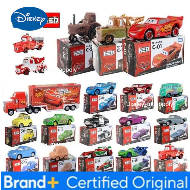 Disney Takara Tomy Tomica Pixar Cars Century Toys Diecast Miniature Scale Game Racing Car Vehicles Model Kid Birthday Gift H260228-image-1095919380
