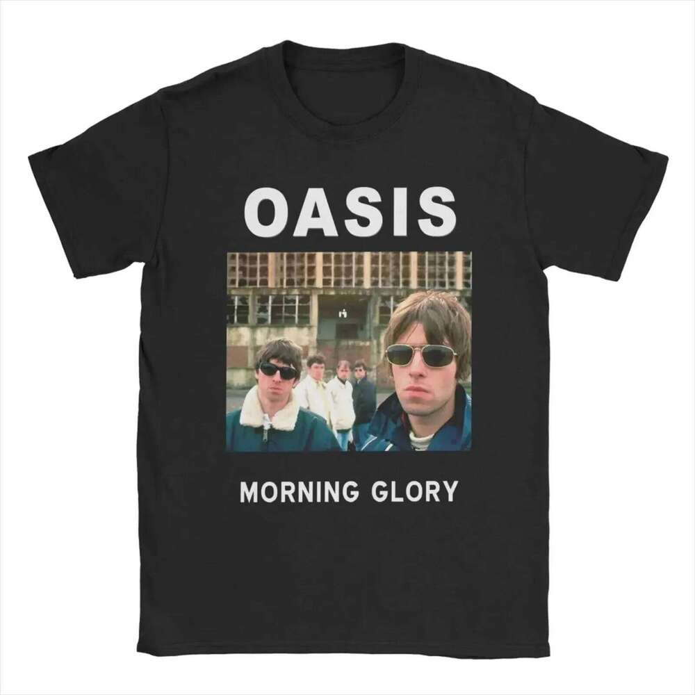 Designer O Oasis Rock Band Shirts For Men Women British Music Albums Vintage Tees Crew Neck Short Sleeve T Shirt Clothing Tops 127