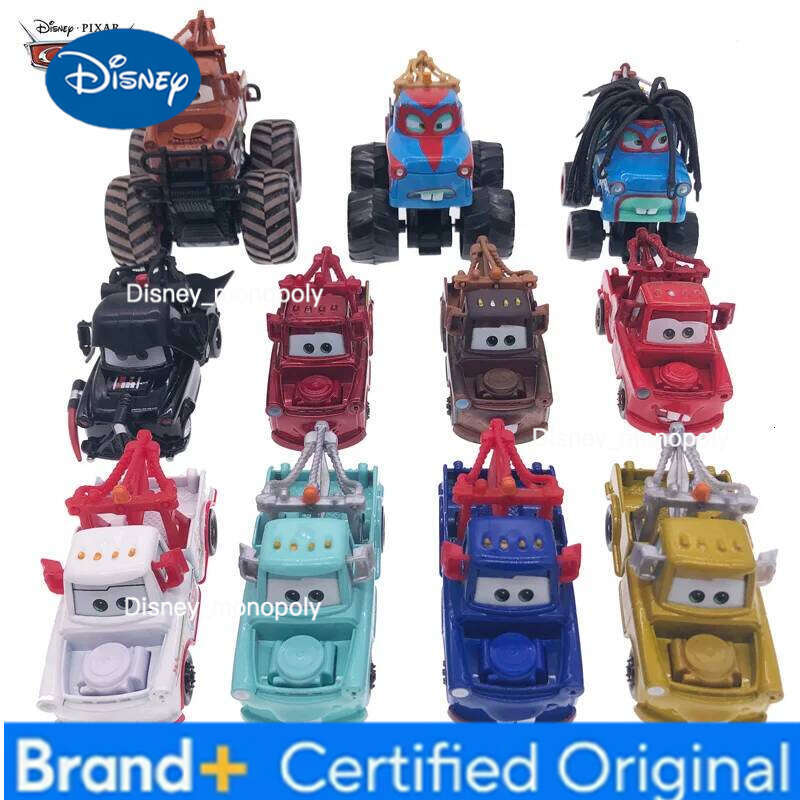 Disney Pixar Cars Golden Blue Young Japan Cherry Blossoms Mater Metal Diecast Toys Children Lightning McQueen Car Toy Gift H260228-image-1095918015