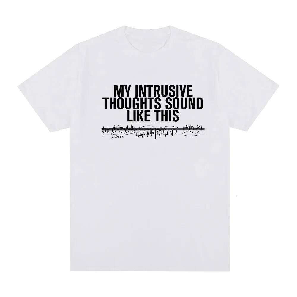 PENSÉES INTRUSIVES T-shirt bébé 2026 nouveau Style ROSALIA identique au site officiel t-shirt de haute qualité col rond doux C260228