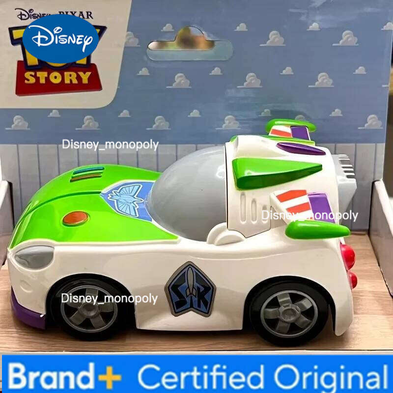 Disney Cartoon Toy Story 5 Styles Buzz Lightyear Woody Jessie Rex Alien Model Inertial Pull-back Free Wheel Car Toys For Kids Boy Gifts H2602281-image-1095921437