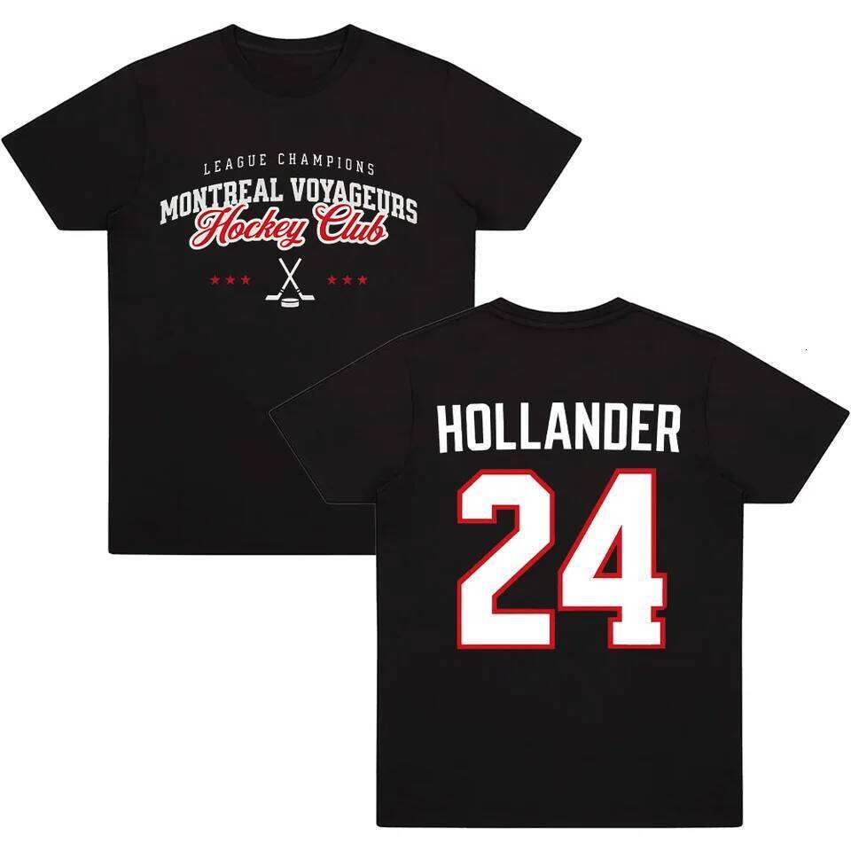 rivalité chauffée maillot de chemise pour hommes 100% coton t-shirt commémoratif été Shane Hollander 24 chemise de streetwear unisexe à manches c