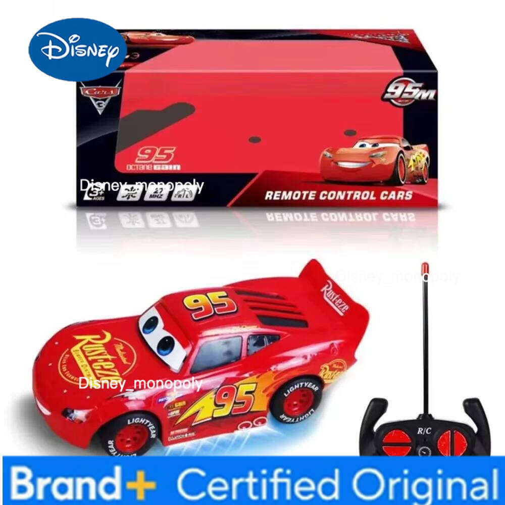 Disney Pixar Cars 3 Electric Toy Lightning Mcqueen Four Channel Remote Control Car Model Toys Children Gift H260228-image-1095918765