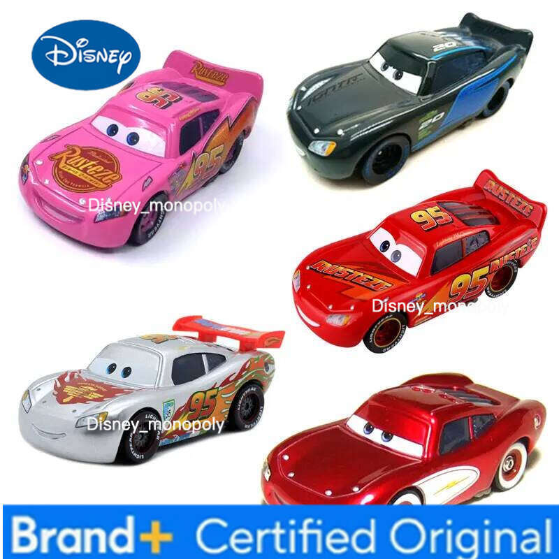 Disney Pixar Cars 3 powder Lightning Love Edition McQueen Black storm jackson alloy Toy Car Children's christmas Gift H260228-image-1095919894