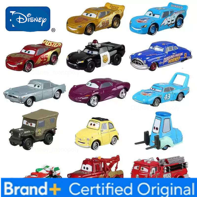 Disney TAKARA TOMY Simulation Alloy Racing Plate Tooth Lightning McQueen Story Boy Toy Car Collection Gifts H260228-image-1095920124