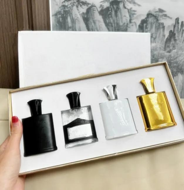 Designer de haute qualité nouveau hommes femmes parfum parfum 4piecs 30ml ensemble durable fleurs fruits parfum livraison rapide 75ml 100ml