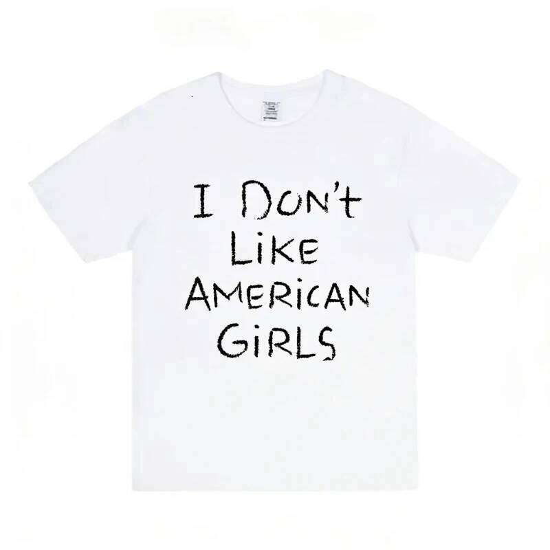 T-shirt imprimé avec lettres de la mode américaine, vêtements pour hommes et femmes, Vintage, haut en plein air, graphique, à manches courtes, C2