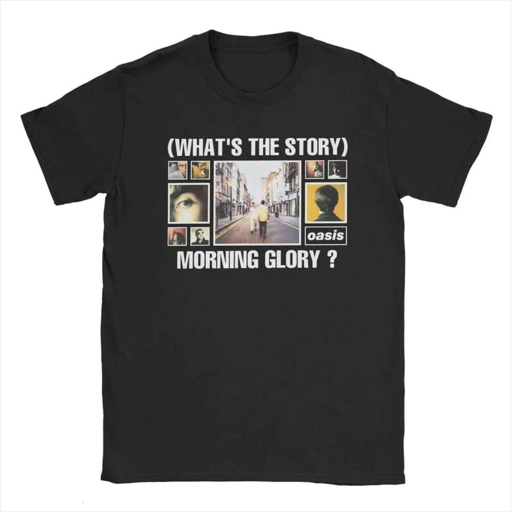 Designer O Oasis Rock Band Shirts For Men Women British Music Albums Vintage Tees Crew Neck Short Sleeve T Shirt Clothing Tops 9c6