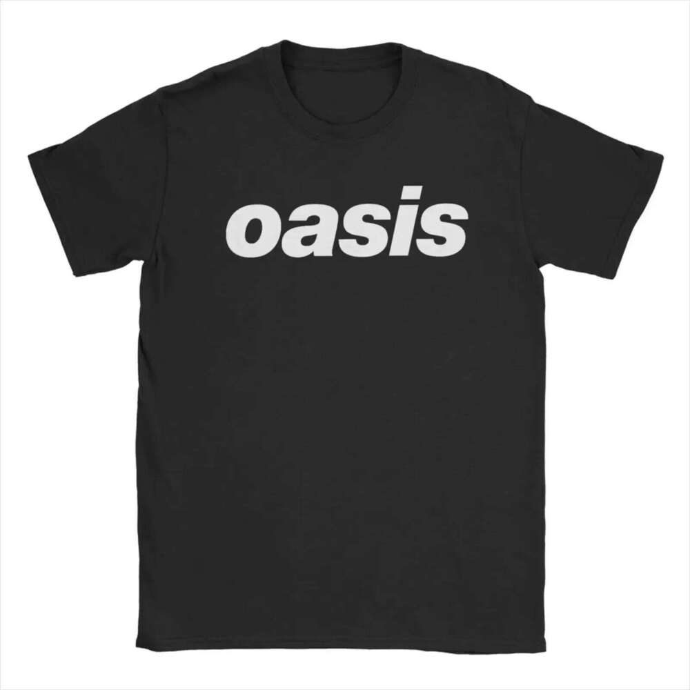 Designer O Oasis Rock Band Shirts For Men Women British Music Albums Vintage Tees Crew Neck Short Sleeve T Shirt Clothing Tops 370