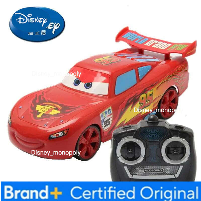Disney Anime Pixar Cars 3 Electric Toy Lightning Mcqueen Spider Man Four Channel Remote Control Car Model Toys For Children Gift H260228-image-1095918376