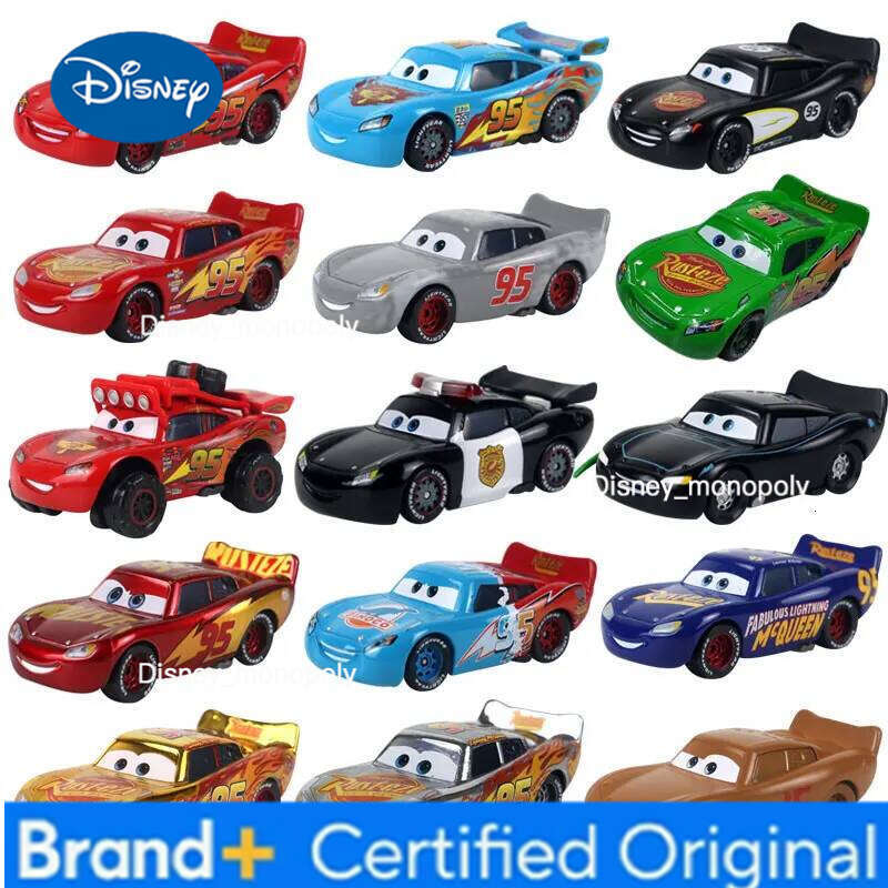 Disney Pixar Cars Lightning 33 piece McQueen Collection 1:55 Diecast Vehicle Metal Alloy Boy Kid Toys Christmas Gift H260228-image-1095918517