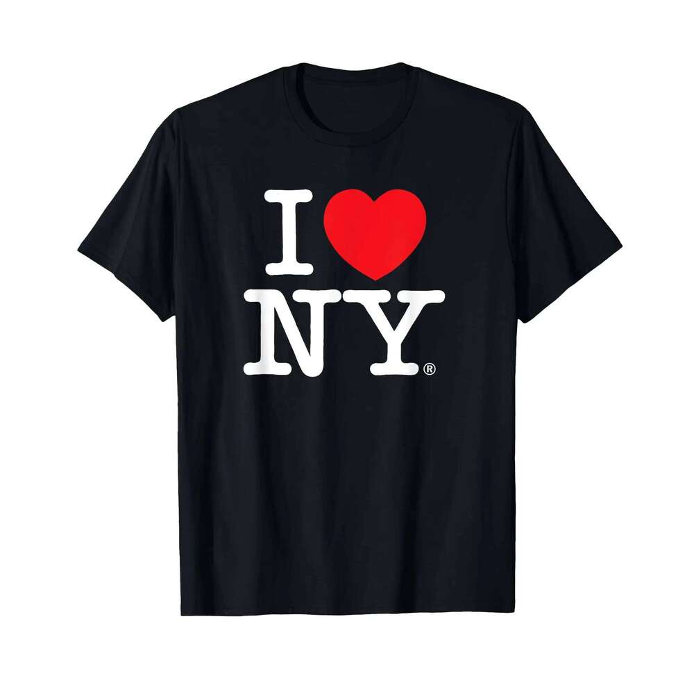 I LOVE NY Classic Logo Cadeau pour hommes et femmes T-shirt imprimé Mode d'été Vintage T-shirt à col rond T-shirts graphiques C260228
