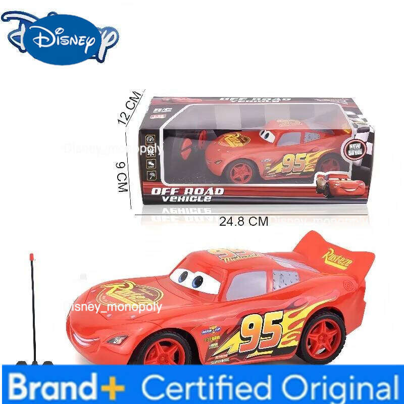 Disney Lightning McQueen RC Racing Cartoon Personality Fashion Creative Charging Model Simulation Car Kids Toys Holiday Gift H2602281-image-1095921424